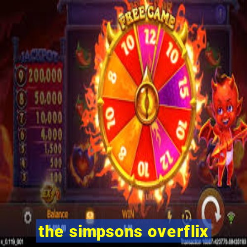 the simpsons overflix